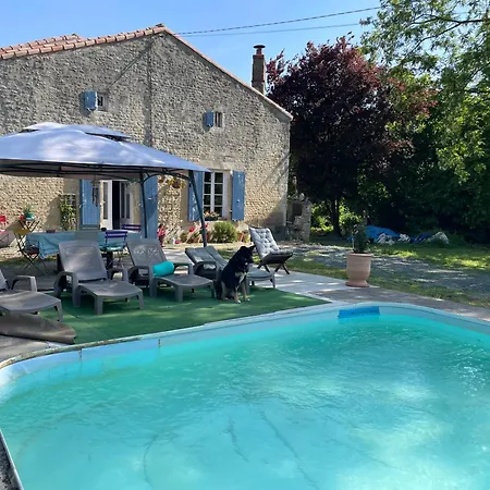 Maison En Pierre Marais Poitevin Saint-Etienne-de-Brillouet